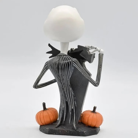 Scary Jack Skellington Headknocker Nightmare Before Christmas bobble Head NEW - Picture 2 of 8